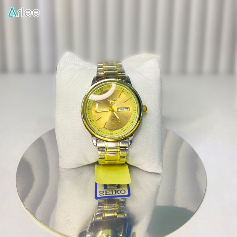Jam Tangan Seiko 5 21 Jewels Stainless Elegan Watches Style