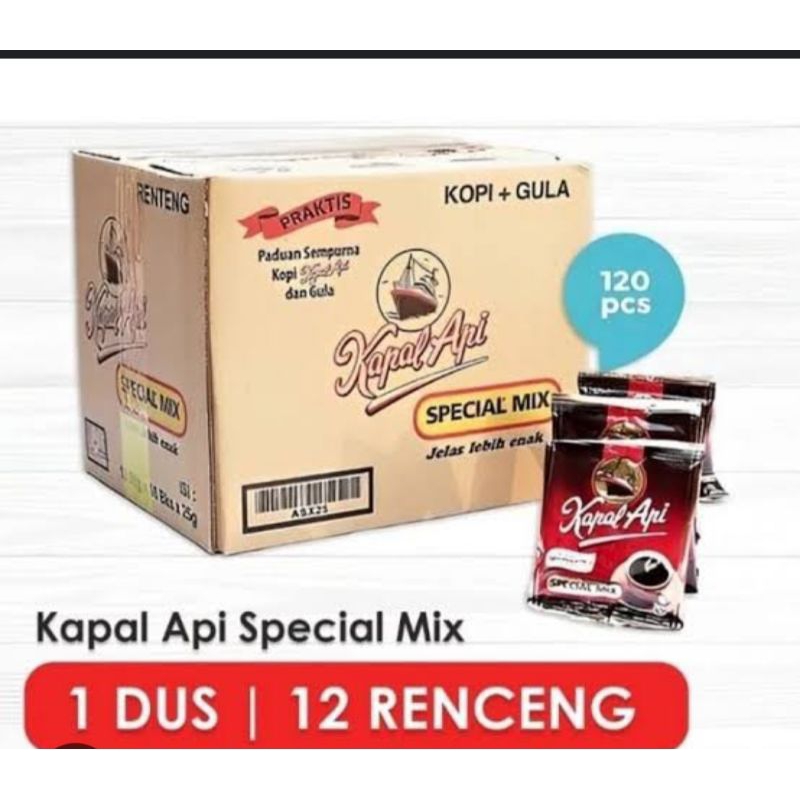 

Kapal Api Spesial Mix 1dus 12renceng | PAKETAN