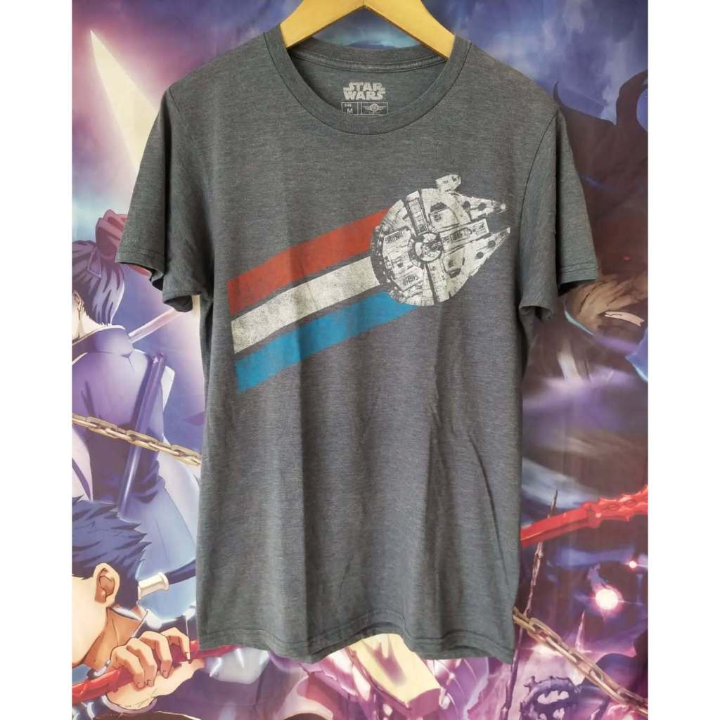 Star Wars x Mad Engine Grey Art Official Movie Tee Kaos Tshirt Original Second Merch Japan Korea Bra