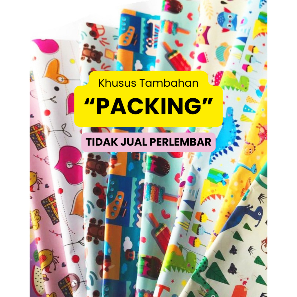 

KERTAS KADO TAMBAHAN LANGSUNG BUNGKUS