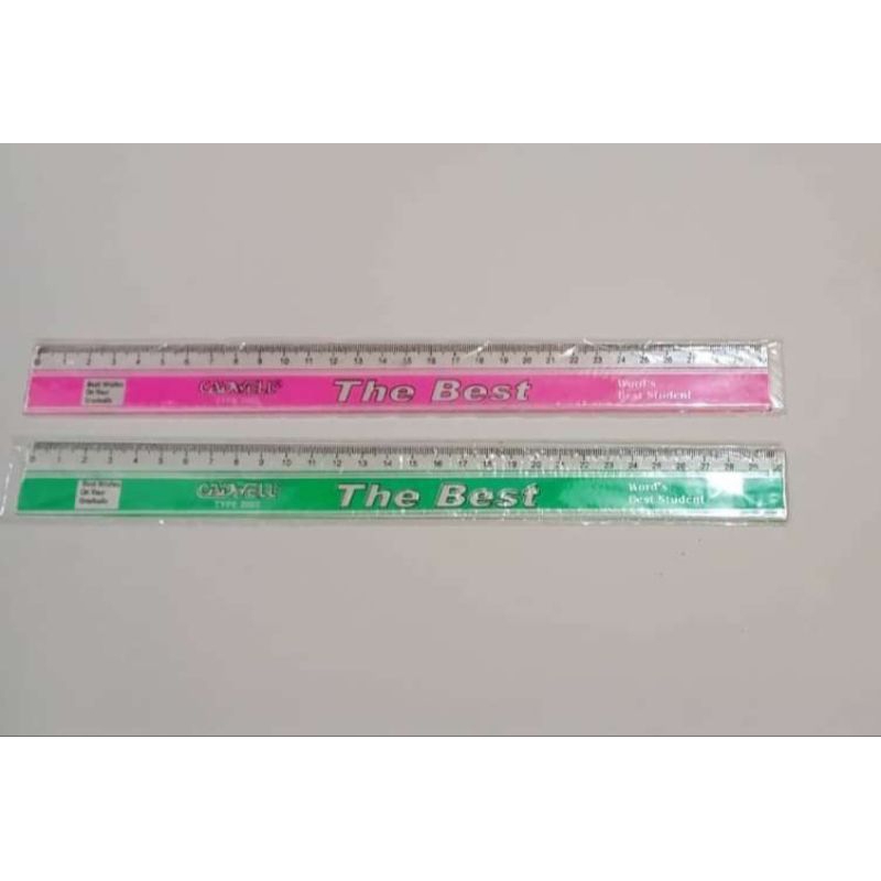 

penggaris plastik murah dan bagus/ tebel