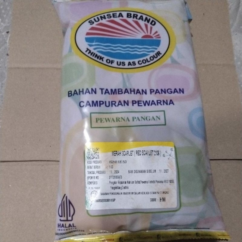 

Pewarna makanan merah/Red Scarlett 1kg
