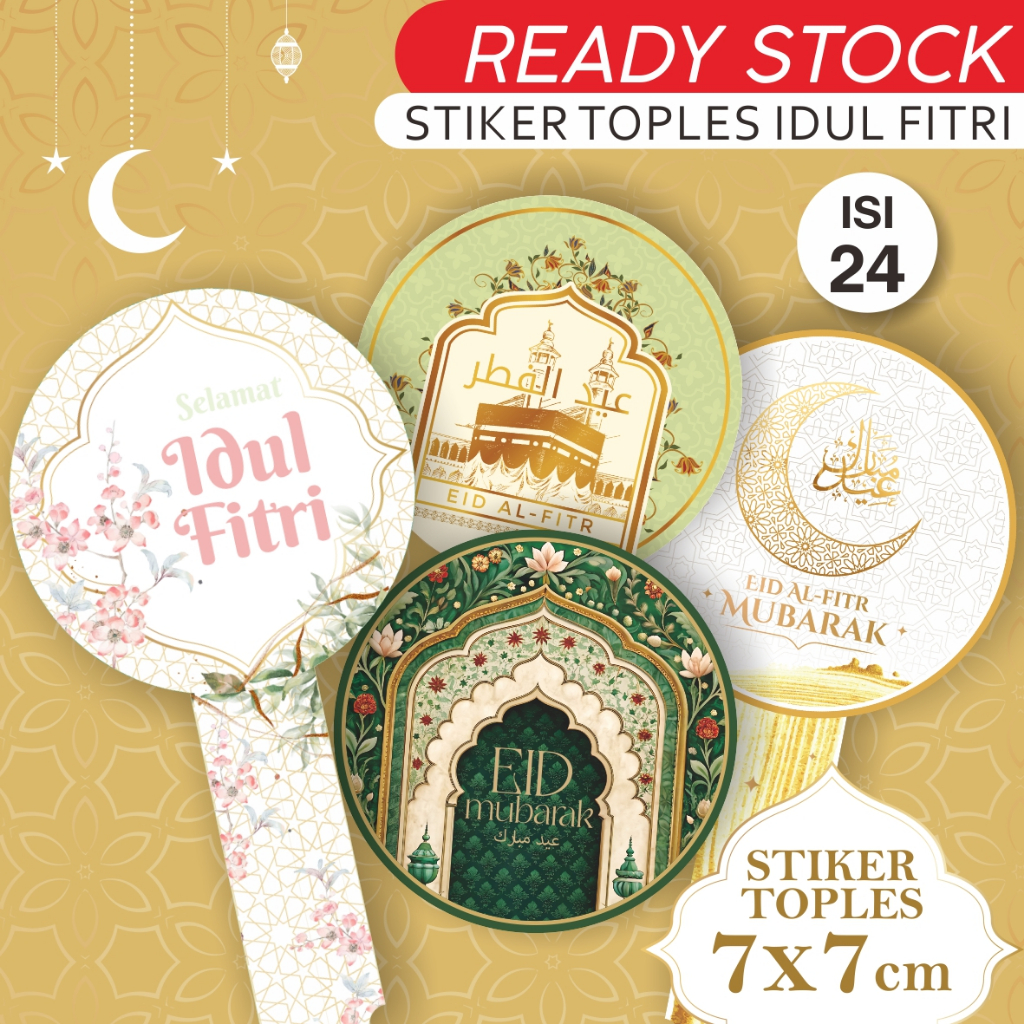 

Stiker toples lebaran idul fitri eid mubarak 250gr 300gr 500gr