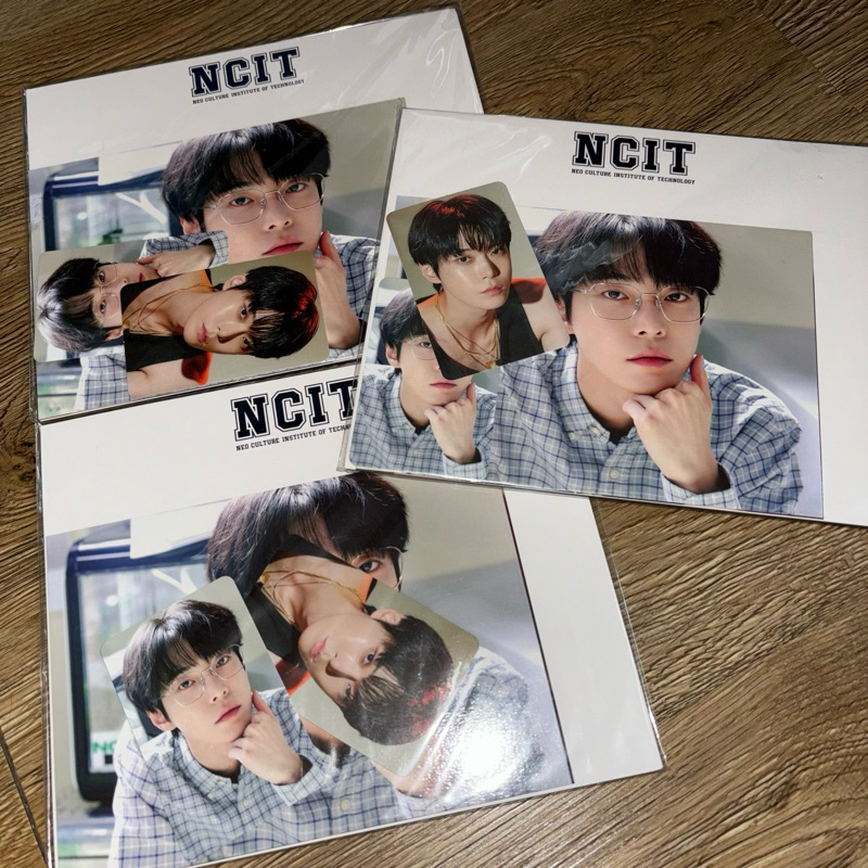 [SEALED] ncit nct 127 doyoung postcard + photo frame set
