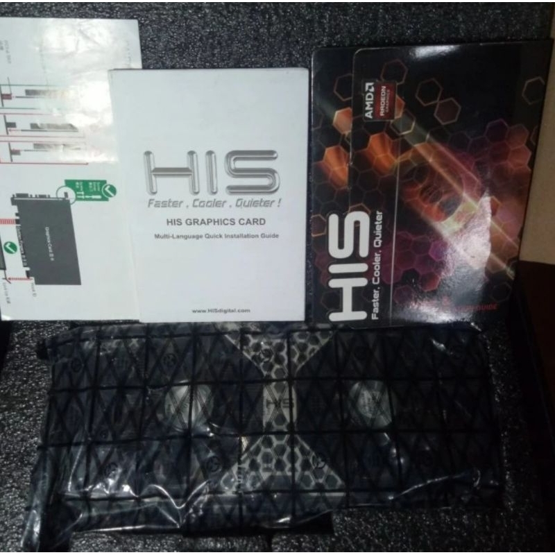 Vga HIS HD 7870 IceQ X² Turbo 2GB Gddr5 256Bit Fullset Box