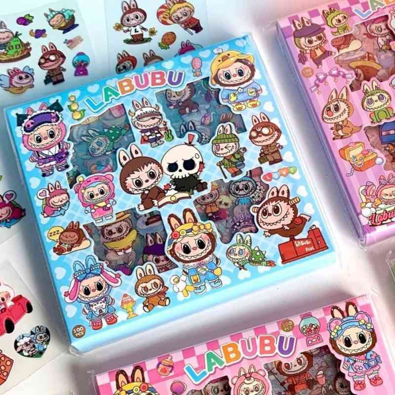 

Stiker Labubu Kuromi isi 100pcs Murah Meriah