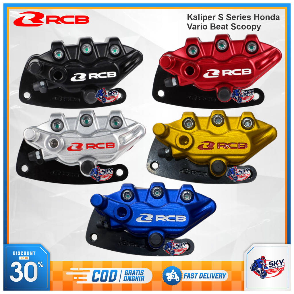 Kaliper Depan RCB S Series 2P Vario Beat Scoopy Honda Original