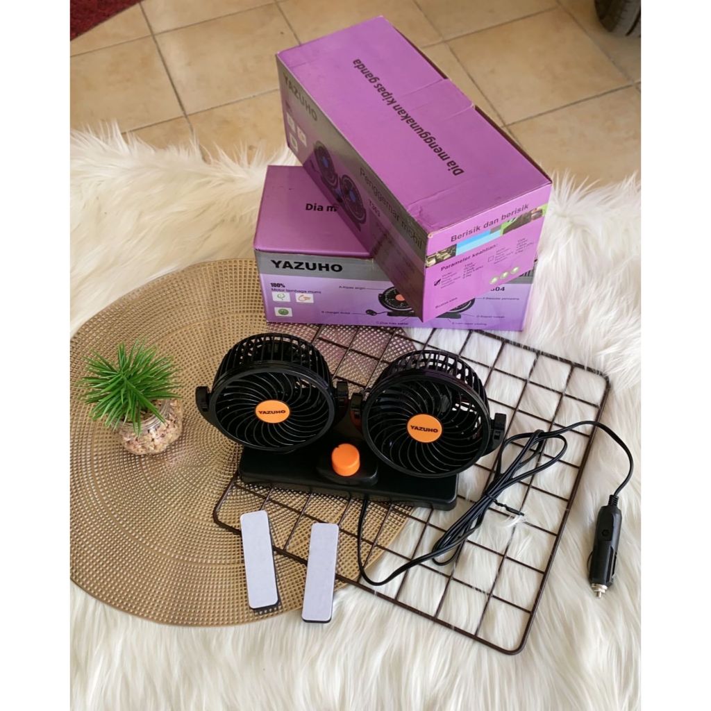 KIPAS ANGIN MOBIL YAZUHO 24V BISA UNTUK MOBIL DAN TRUK | KIPAS ANGIN PENGGEMAR MOBIL | KIPAS ANGIN J