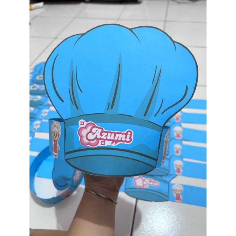 Topi Market Day/aksesoris topi market day sekolah dan TK