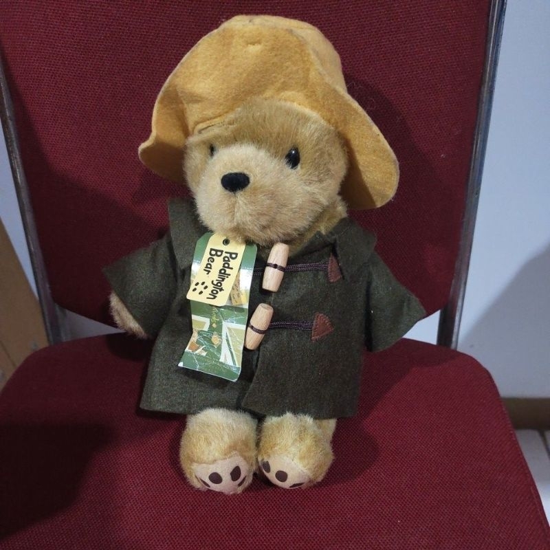 boneka teddy Paddington vs harrods kostum tag ori