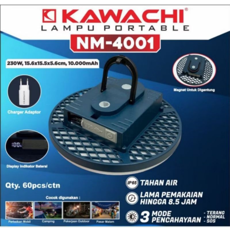 Kawachi Lampu Portable NM-4001