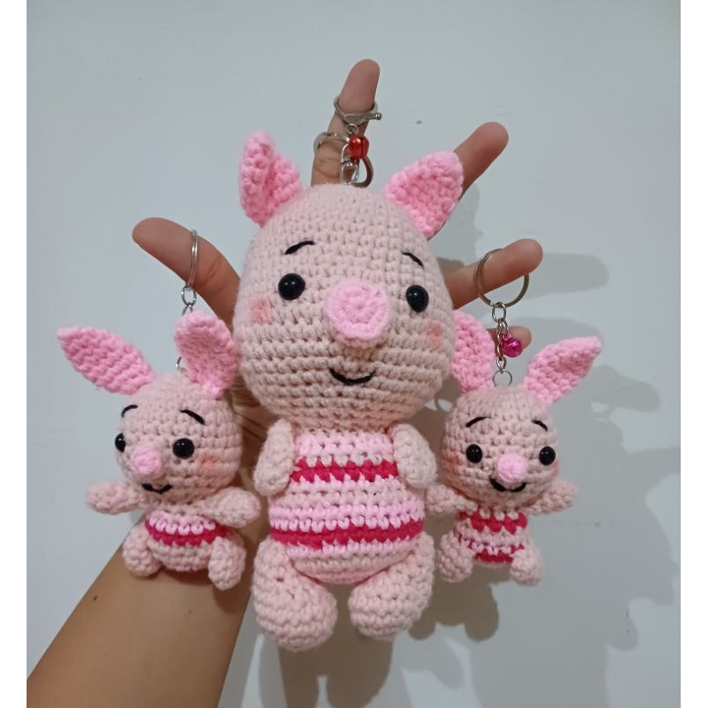 piglet Crochet / boneka rajut piglet