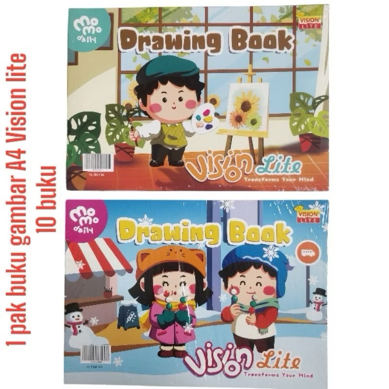 

Buku Gambar VISION LITE A4 1 pack isi 10 Buku