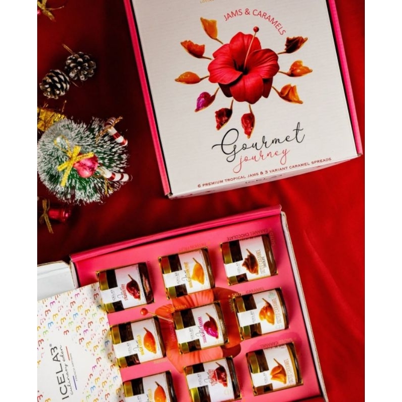 

hampers jams & caramel French organik artisan Bali selai organik vegan Bali oleh oleh Bali jastip Bali