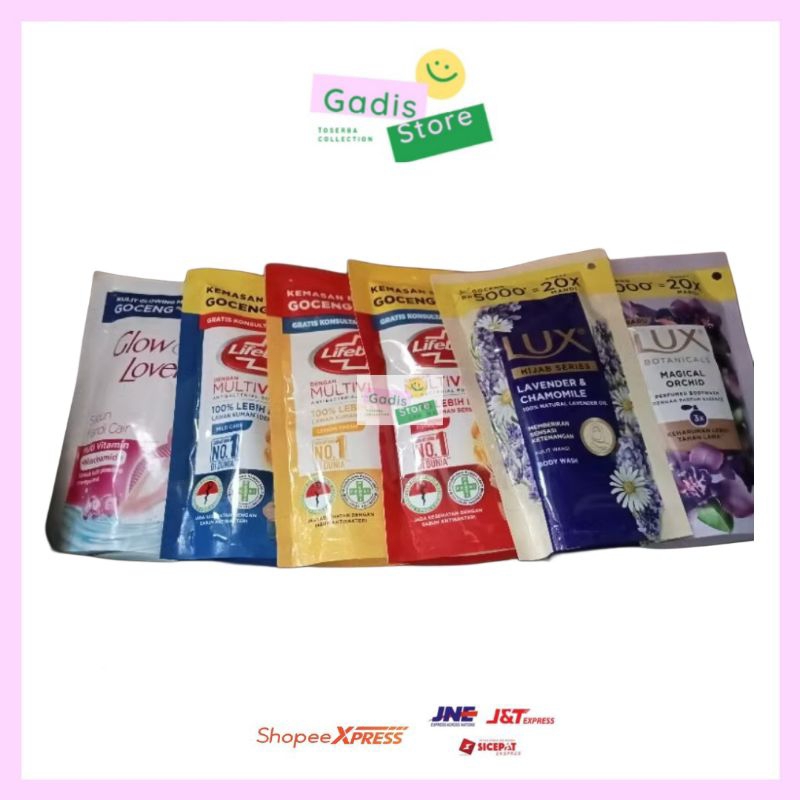 Sabun Mandi Cair Lifebuoy & Lux 5000an