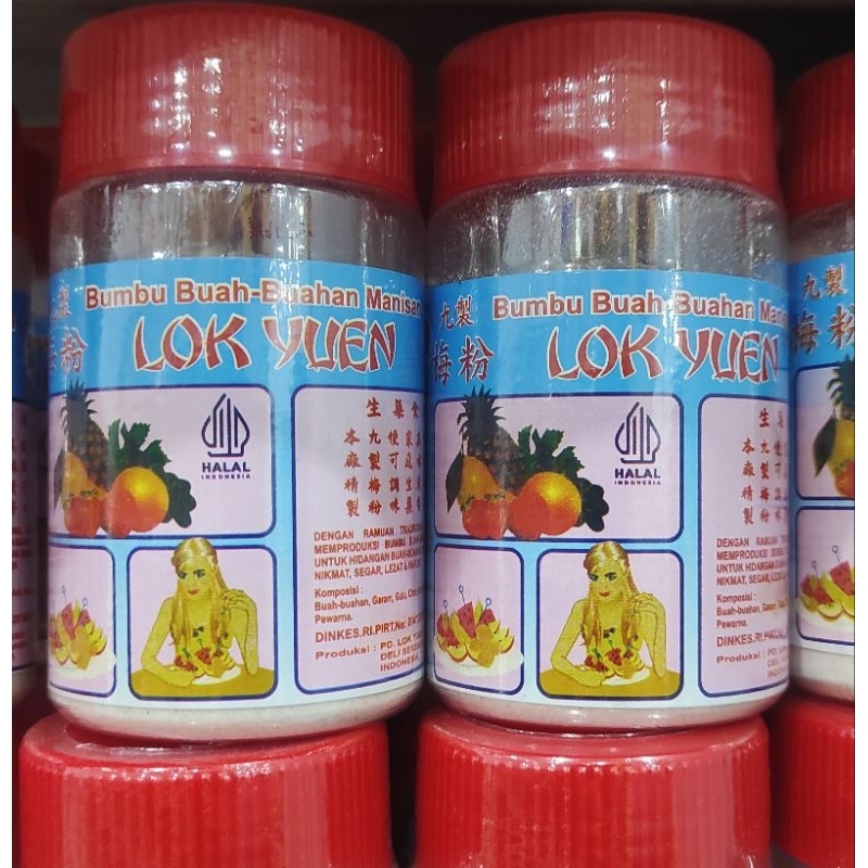 

Lok Yuen Bumbu Buah-buahan pedas semboihun HARGA PER botol 150gr ft