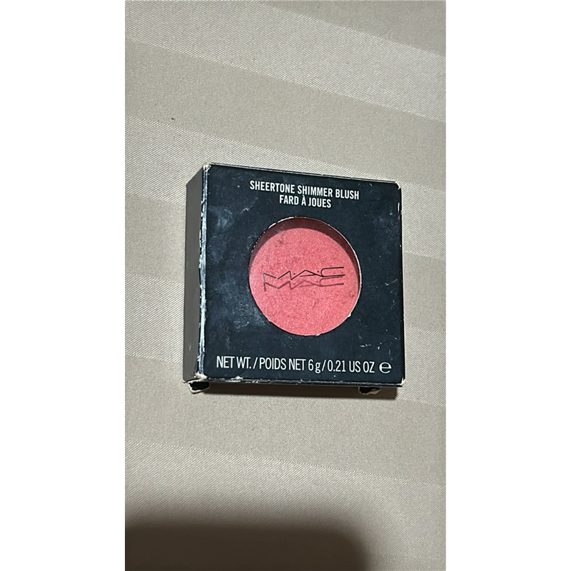 preloved mac blush sheertone