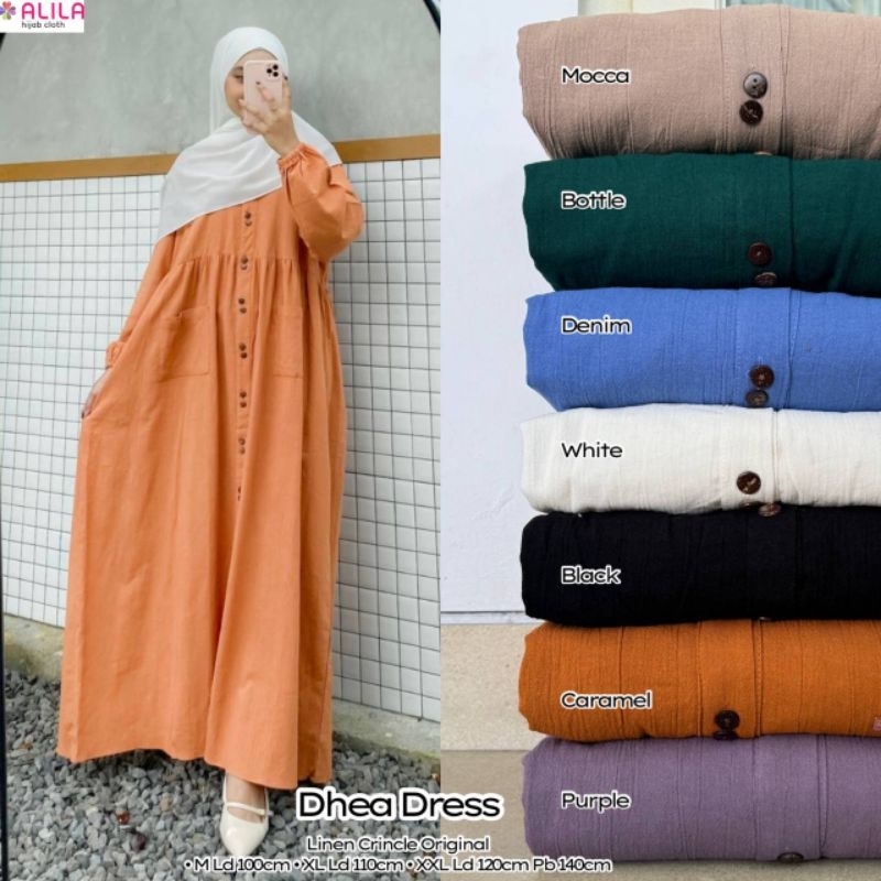 Dhea Dress by Alila hijab Lengan Panjang
