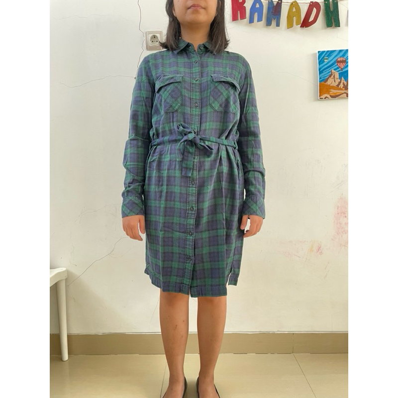 [PRELOVED] - UNIQLO TUNIC FLANEL