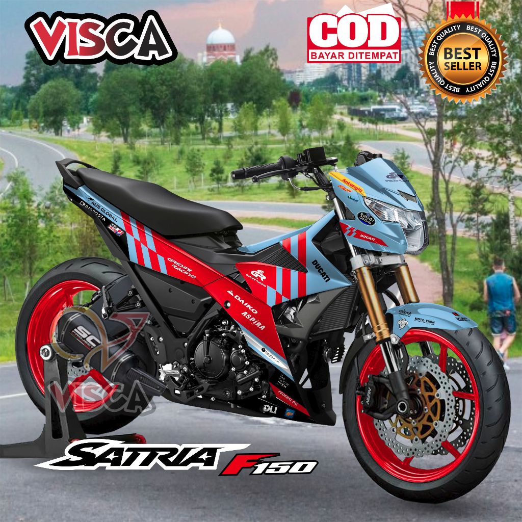 Decal Satria Fu 150 Fi Full Body Stiker Satria Fu Fi Full Body GRESINI 000