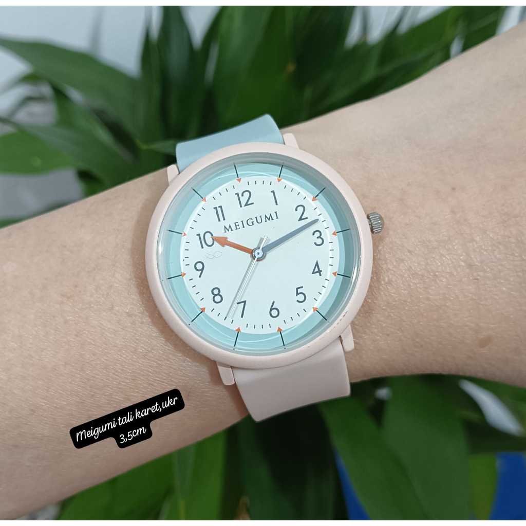 BestSeller Jam Tangan Wanita Meigumi Original 355Lv Free Box & Baterai Cadangan
