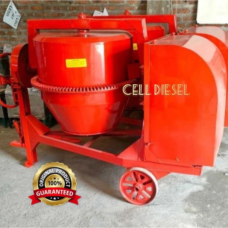 Mesin Molen Cor 50KG / 500 Liter + Diesel Elektrik Stater 8HP R180MK