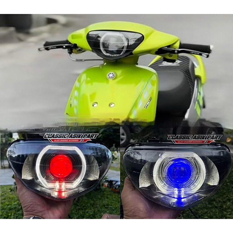 Lampu depan mio seporty biled mio lama sporty led biled