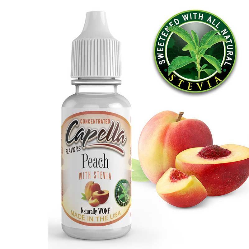

CAP Peach with Stevia 30ml