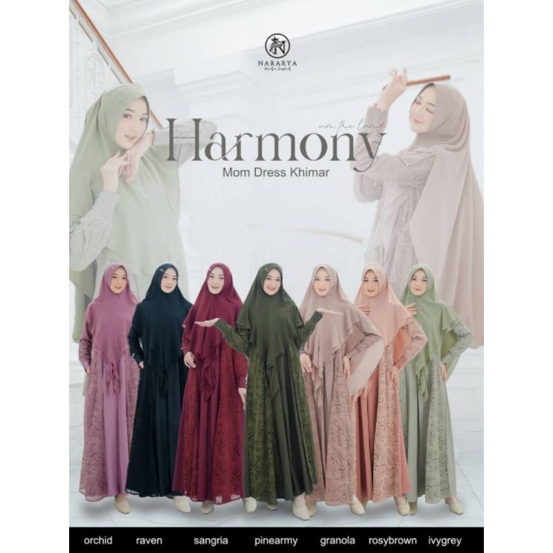 Harmony by Nararya (Set Khimar)