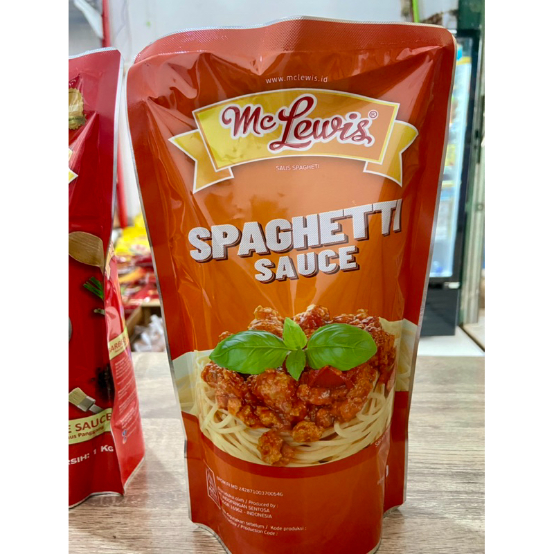 

Mc Lewis spagethi sause 1kg