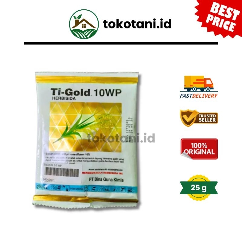 Tigold XL 10 WP - Herbisida Selektif & Sistemik Pra-Tumbuh