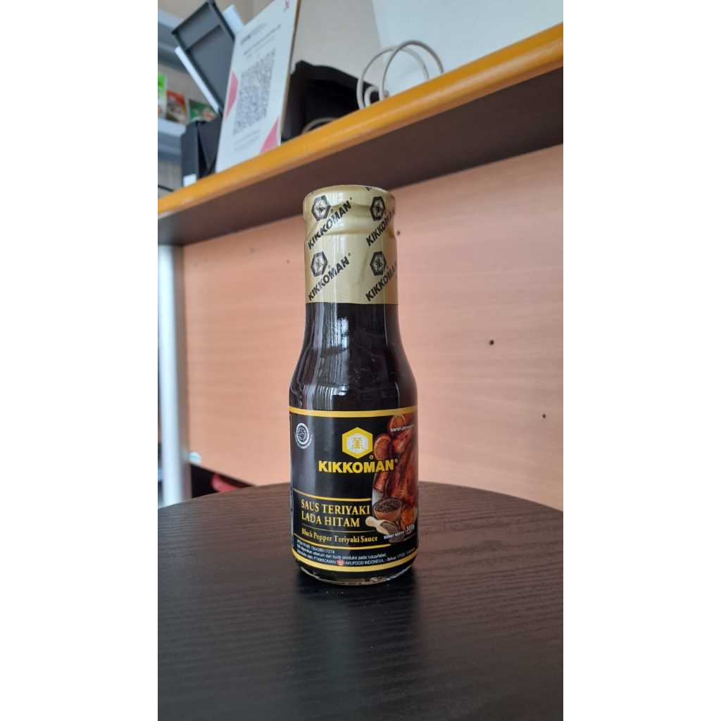 

Kikkoman Teriyaki Lada Hitam 300 gr