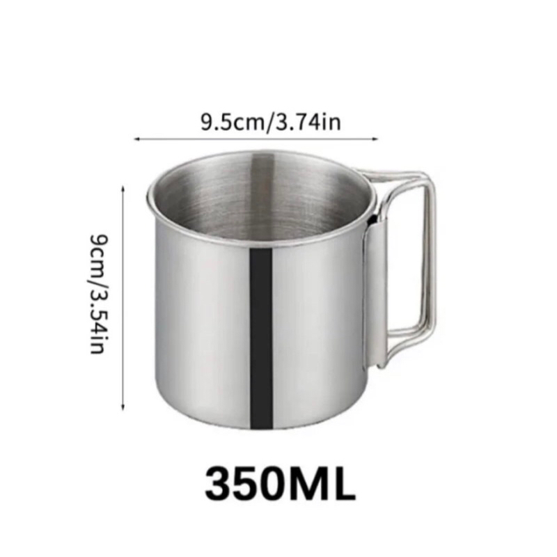 Gelas Camping Outdoor Mug Stainless