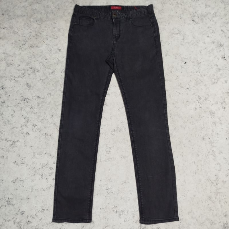 Celana panjang jeans denim REIZ DENIM bahan strecth