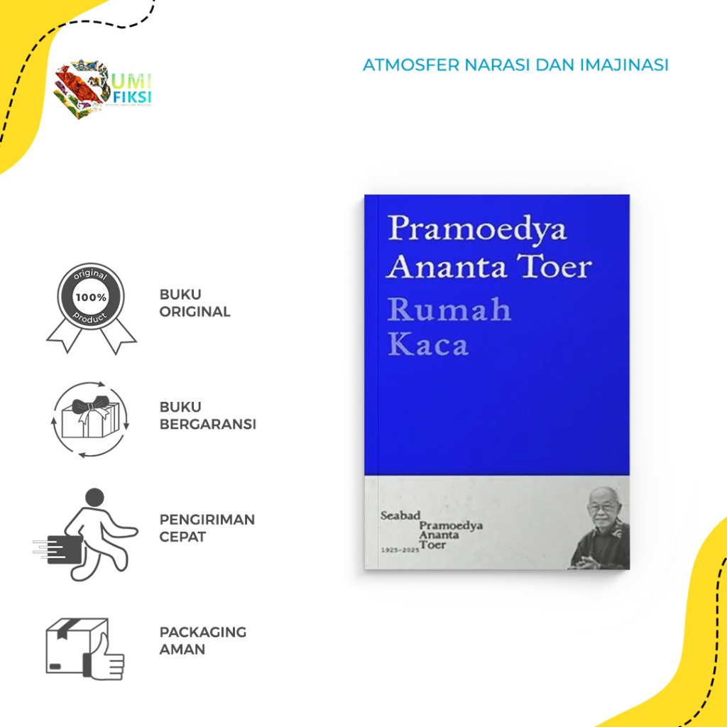 Buku Novel Rumah Kaca, Jejak Langkah, Bumi Manusia, Anak Semua Bangsa By Pramoedya Ananta Toer