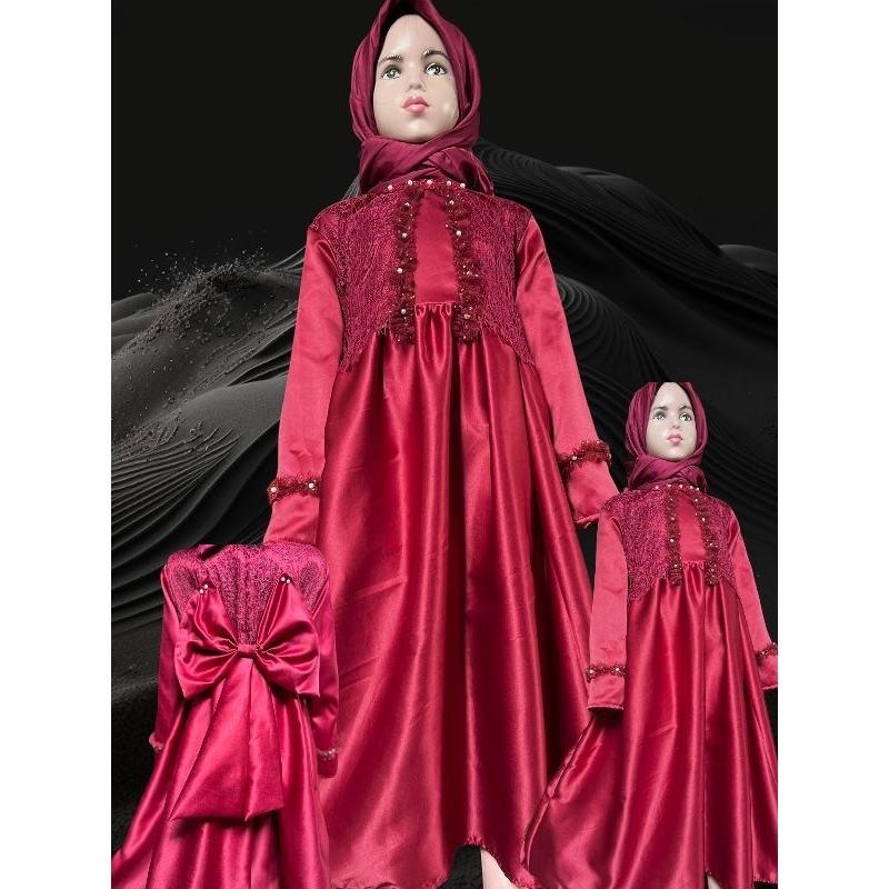 gamis rompi panjang anak #gaunanak #gamislebaran #gaunanakpesta