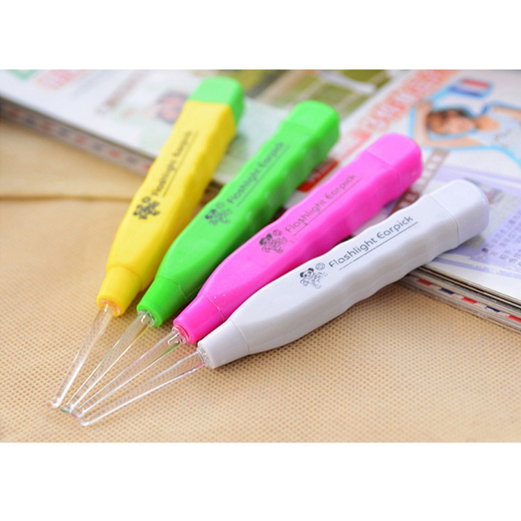 Korek Kuping LED 3in1 Flashlight Solusi Praktis untuk Kebersihan Telinga Didesain khusus dilengkapi 