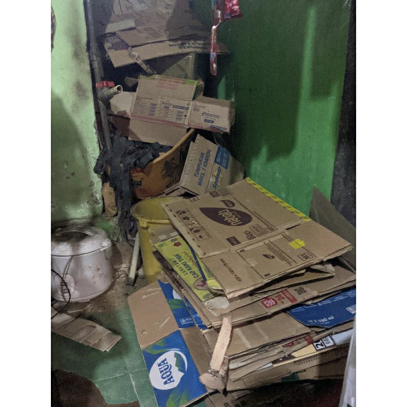 

kardus bekas campur