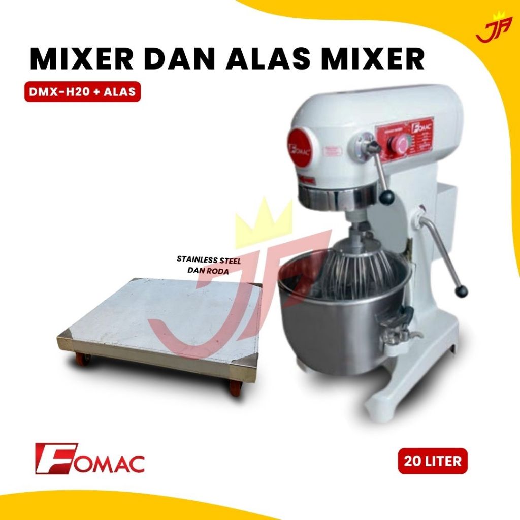 FOMAC Mixer dan Alas Mixer Stainless DMX-H20 / DMX H20 + Alas