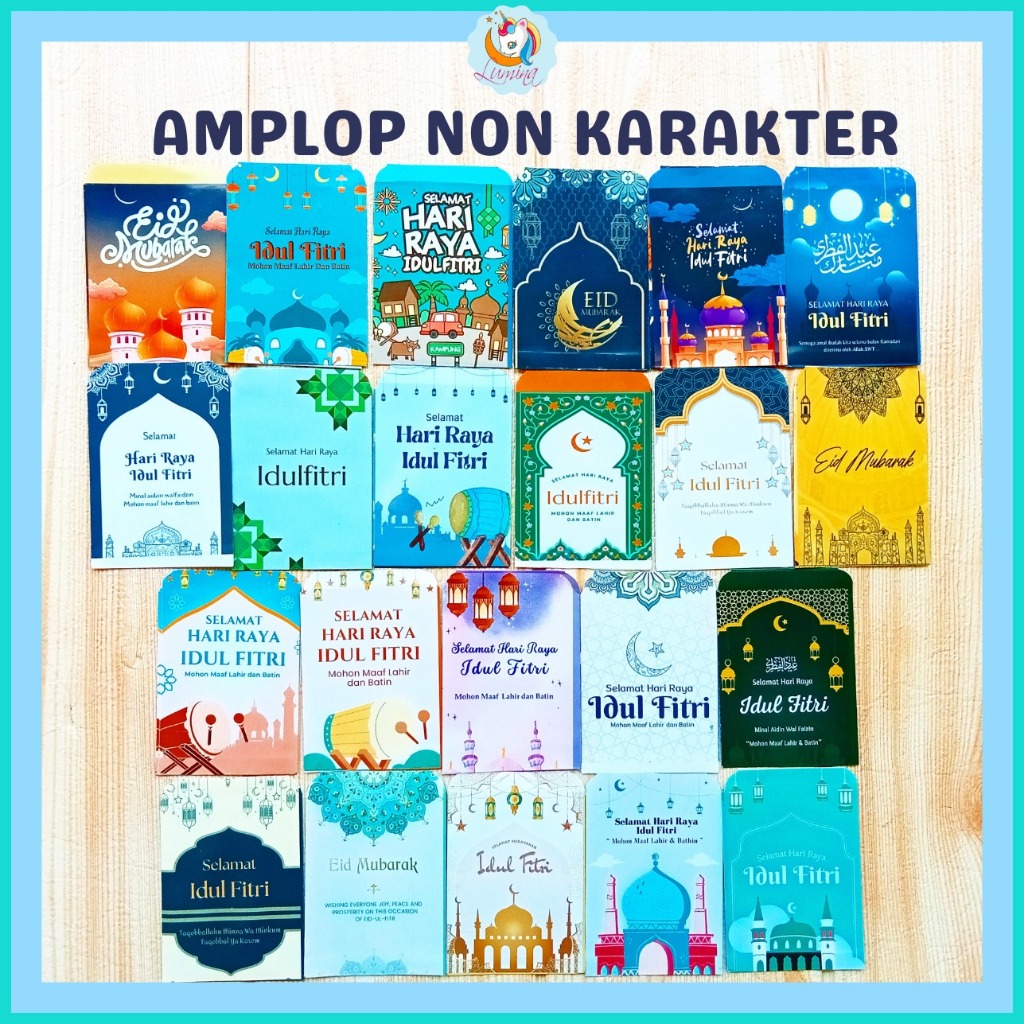 

Amplop Idul Fitri Lebaran Non Karakter Motif Dewasa