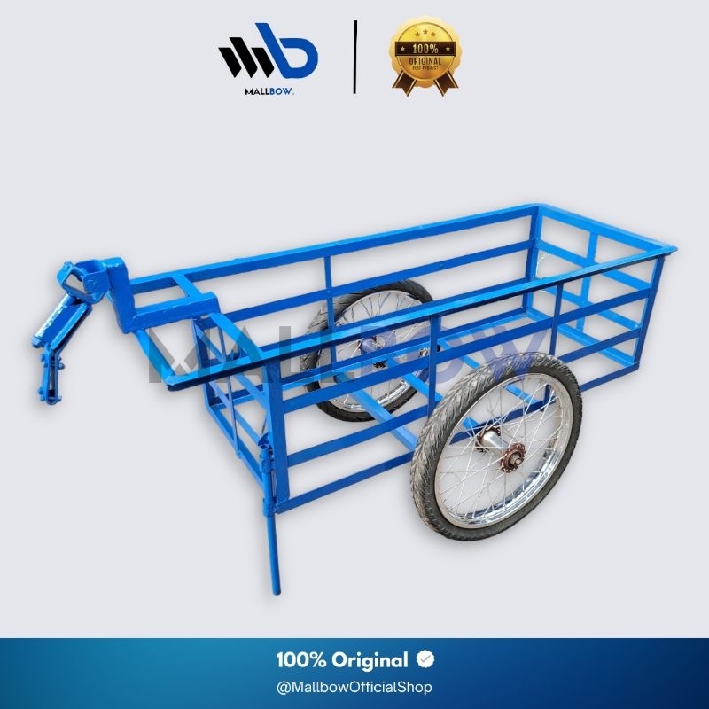 Mallbow | Crane Barrow / Tow Cart / Gerobak Derek / Gerobak Angkut / Gerobak Gandeng Motor Rangka Be