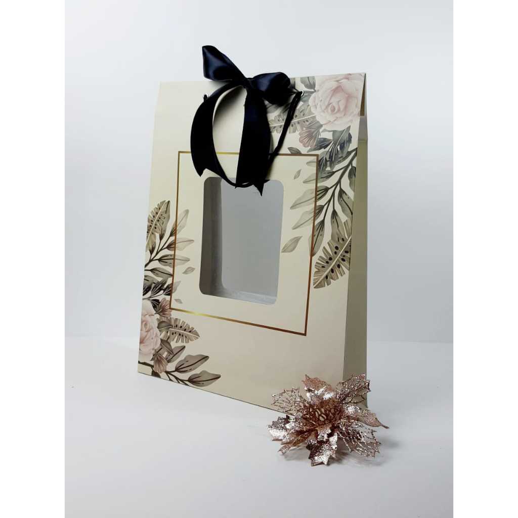 

Paperbag Gift Edition Floral Uk 33x7,5xTinggi 42cm