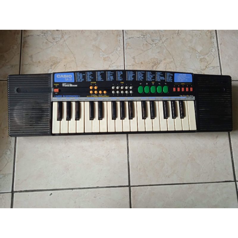 piano Casio sa 21 bekas normal