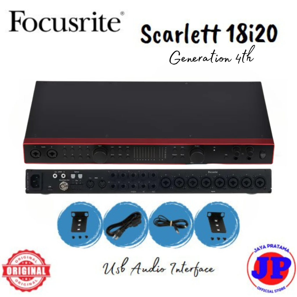 Focusrite Scarlett 18i20 USB Audio Interface Original