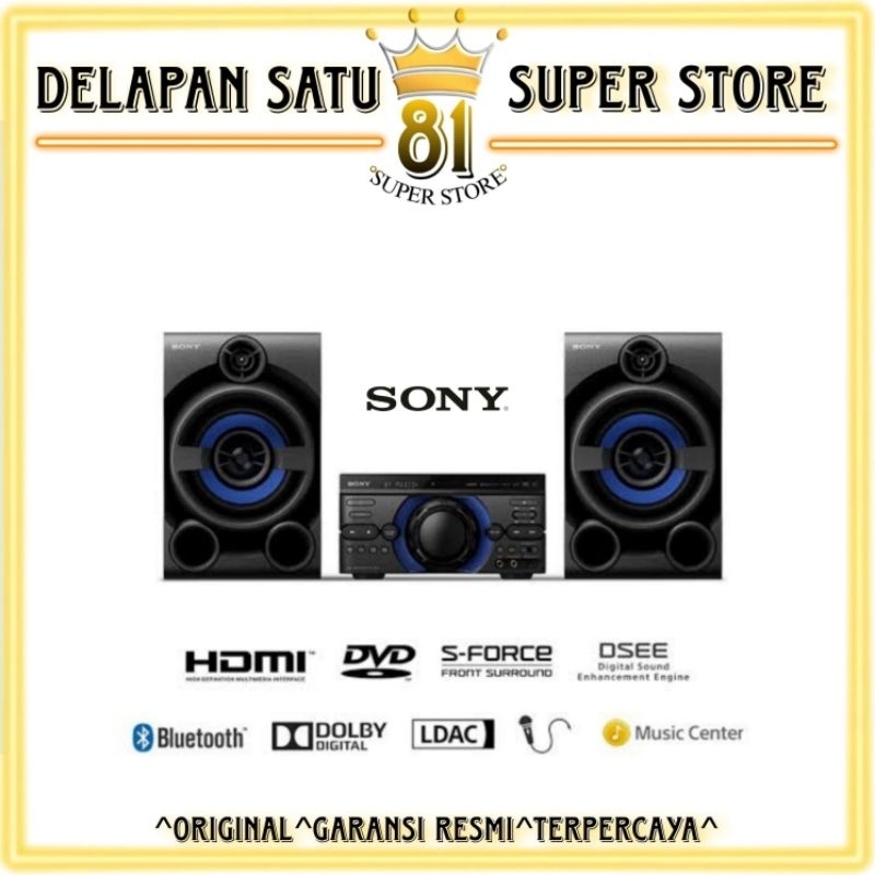 SONY MHC-M40D DVD HIFI HOME AUDIO SLEAKER KARAOKE MHCM40D