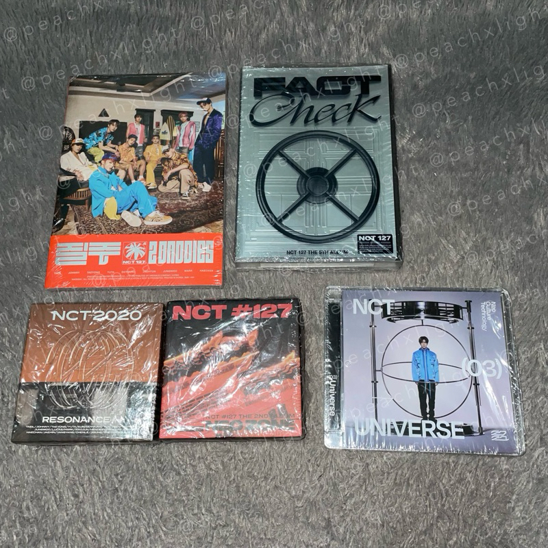 ALBUM NCT127 2 BADDIES PHOTOCARD MARK HAECHAN FACT CHECK STORAGE PC JOHNNY KIHNO NCT 2020 THE FUTURE