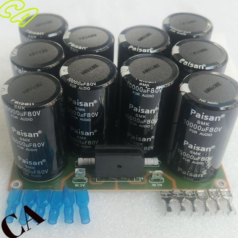KIT PSU 10 ELCO PAISAN 10000uf 80V LENGKAP BERKUALITAS