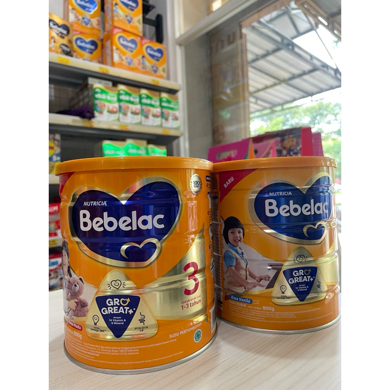 

Bebelac 3 Vanila Susu Pertumbuhan Bubuk 800 gr