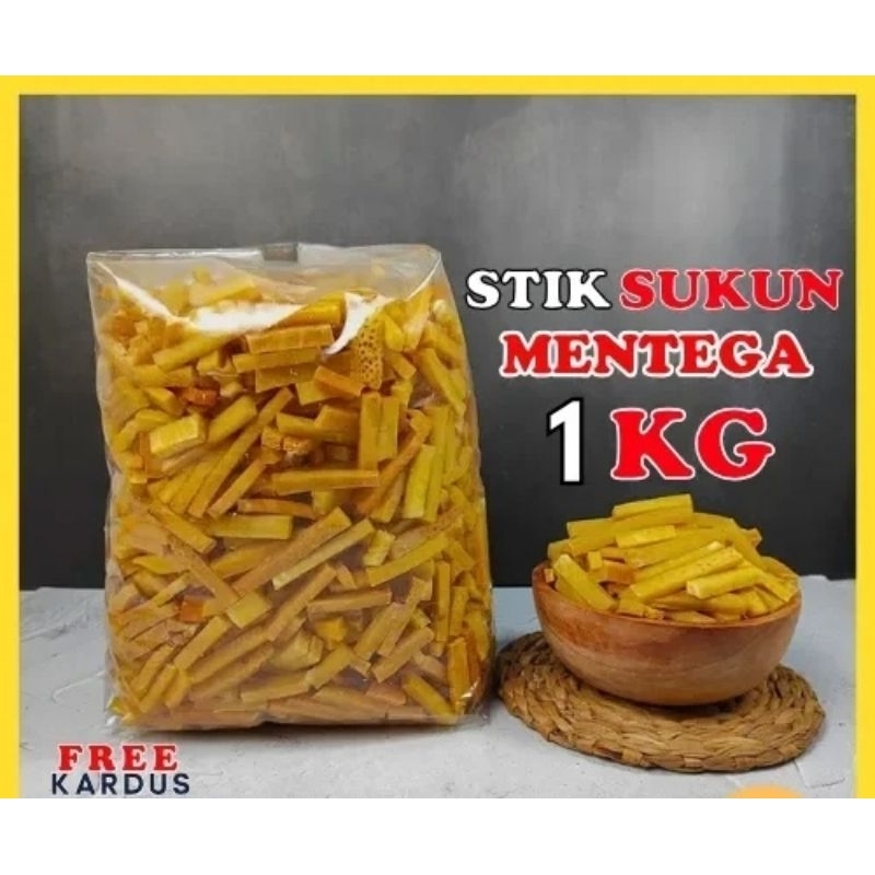 

STIK SUKUN MENTEGA SUPER PREMIUM GURIH RENYAH KERIPIK KRIPIK SUKUN ENAK