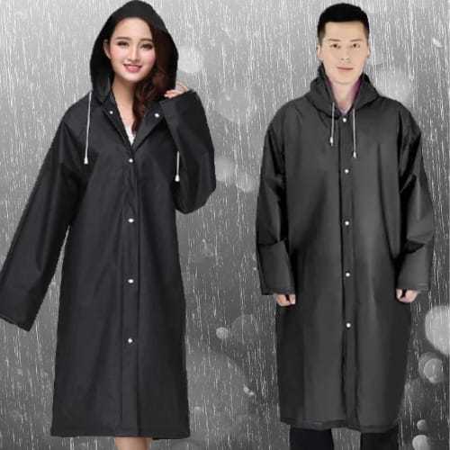 JAS HUJAN PONCHO LAKI WANITA JAS HUJAN PORTABLE RAINCOAT PONCHO EVA ALL SIZE